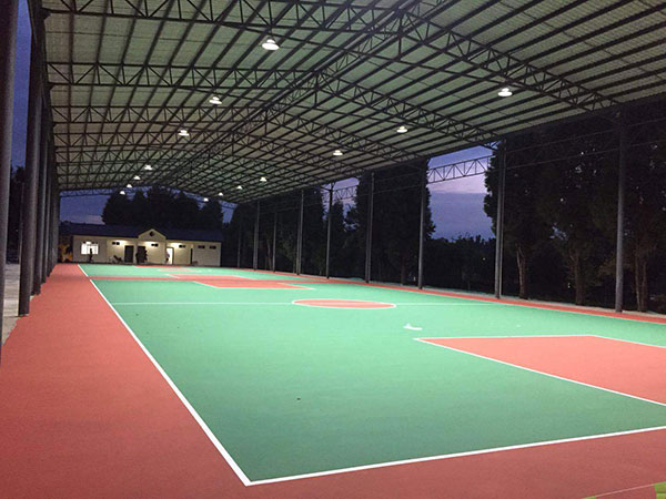 sala de baloncesto de estructura de acero