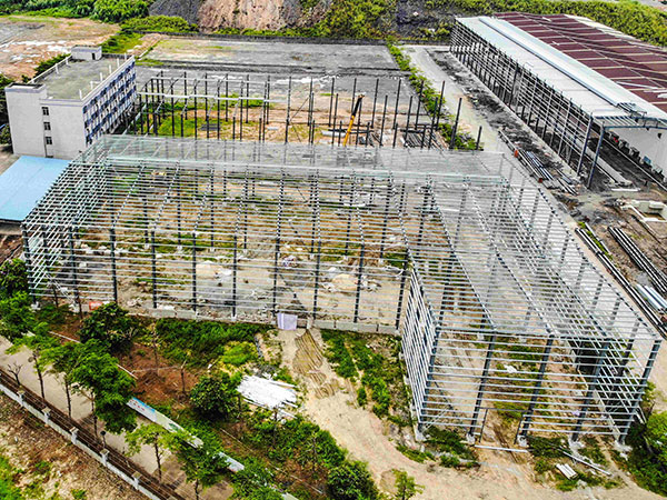 construir una planta de procesamiento