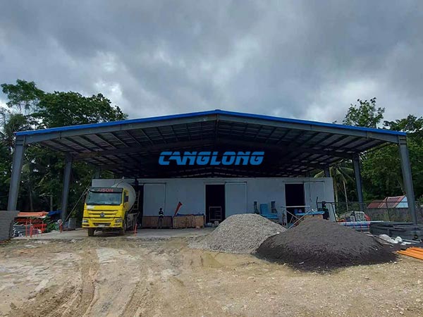 Finalizada la construcción de un almacén frigorífico en Filipinas